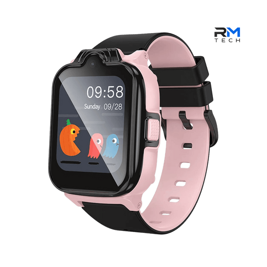 HOCO Y104 Smartwatch Infantil com Ecrã Tátil e Pulseira de Silicone em Rosa – RM TECH