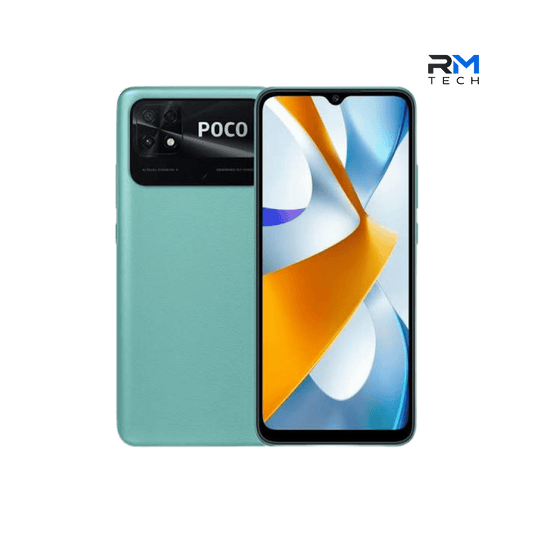 POCO C40 32GB Coral Green Smartphone 3GB RAM com Ecrã 6,71 Polegadas e Bateria 6000mAh | RM TECH