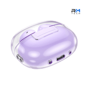 BOROFONE BW46 Ice Flake True Wireless Bluetooth Earbuds – Purple Crystal