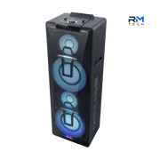 Muse M-1990 DJ Party Box Speaker – 1000W Bluetooth Portable Speaker with LED Lights, CD Player & USB