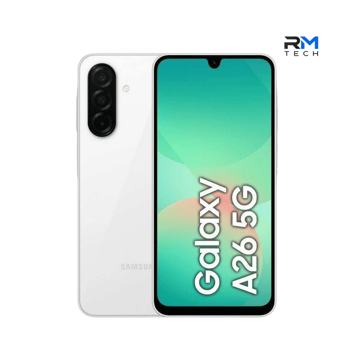 Samsung Galaxy A26 5G 128GB White – 6GB RAM Smartphone