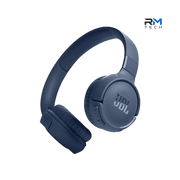 JBL Tune 525BT Wireless On-Ear Bluetooth Headphones – Bluetooth 5.3, Pure Bass Sound, 57-Hour Battery – Blue