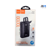 Hoco J162 10000mAh 22.5W Fast Charging Power Bank with Built-in Cables & Digital Display
