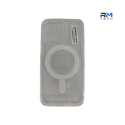 Clear MagSafe Magnetic Case for iPhone 13 Pro – Transparent Shockproof Cover