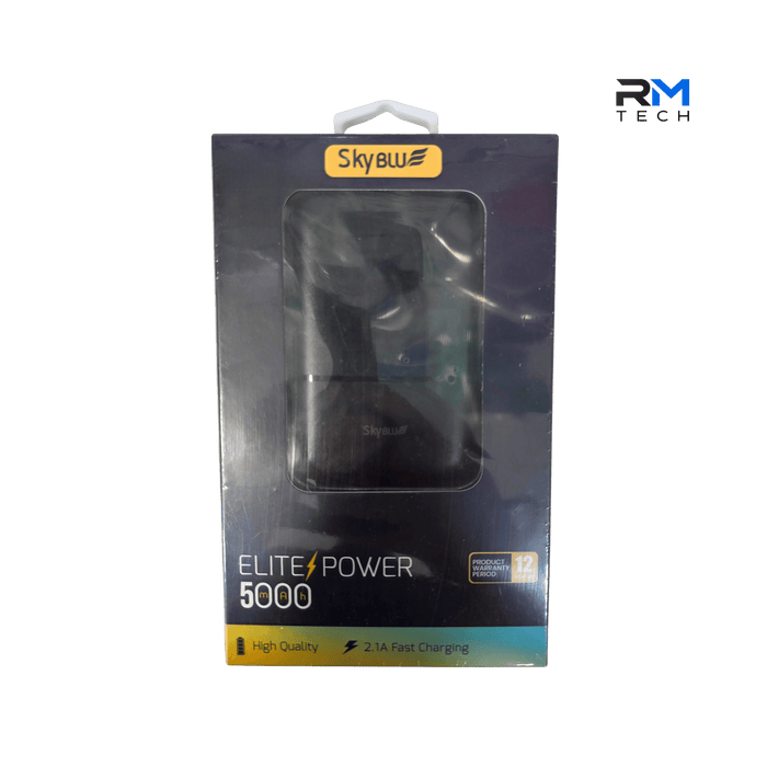 SkyBlue Elite Power 5000mAh Fast Charging Power Bank