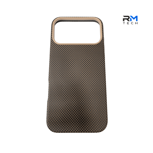 Premium Carbon Fiber Magnetic Case for iPhone 17 Pro Max – Slim Shockproof Protective Cover
