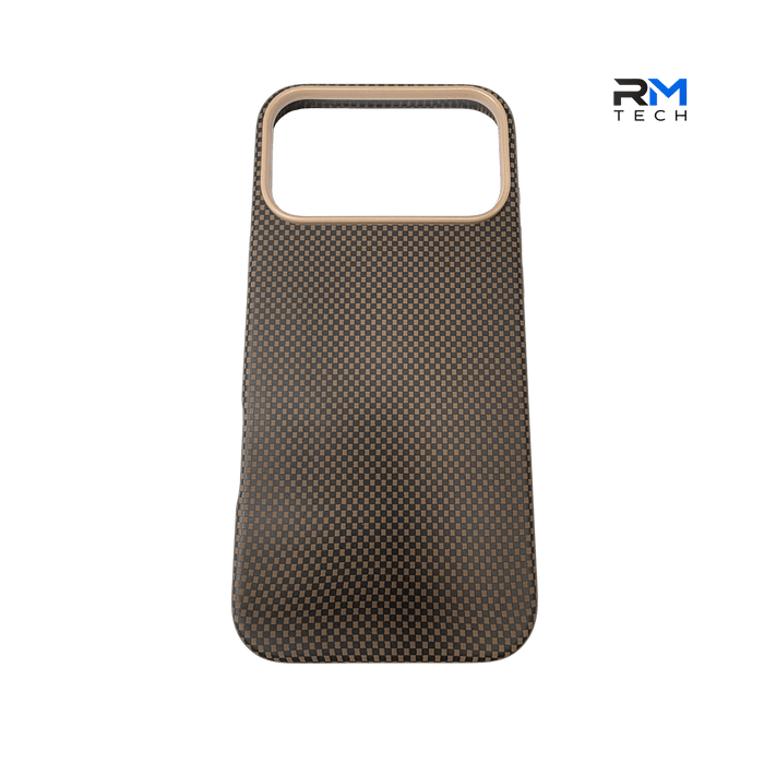 Premium Carbon Fiber Magnetic Case for iPhone 17 Pro Max – Slim Shockproof Protective Cover