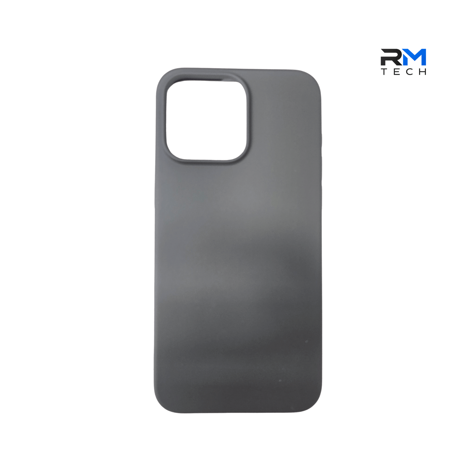 Silicone Case for iPhone 15 Pro Max – Soft Touch Shockproof Protective Cover (Black)