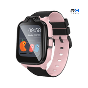 Hoco Y104 Kids Smart Watch with Touchscreen Display & Silicone Strap – Pink