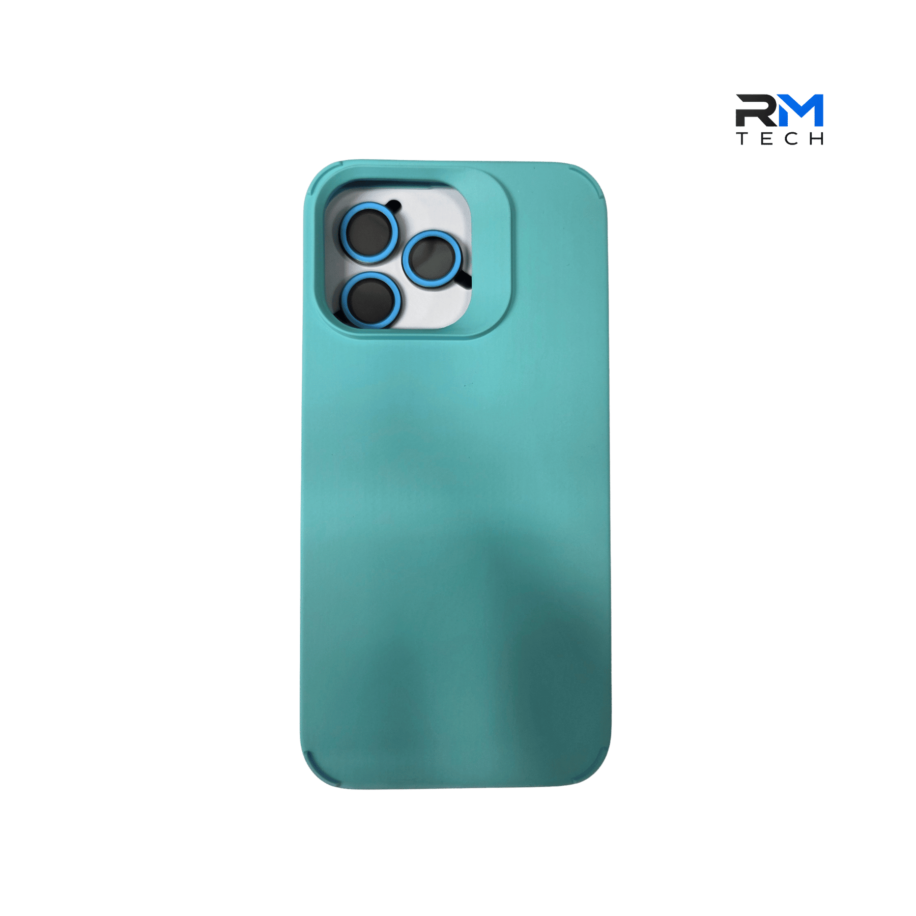 Silicone Camera Lens Protection Case for iPhone 15 Pro Max – Shockproof Soft Touch Cover (Blue)