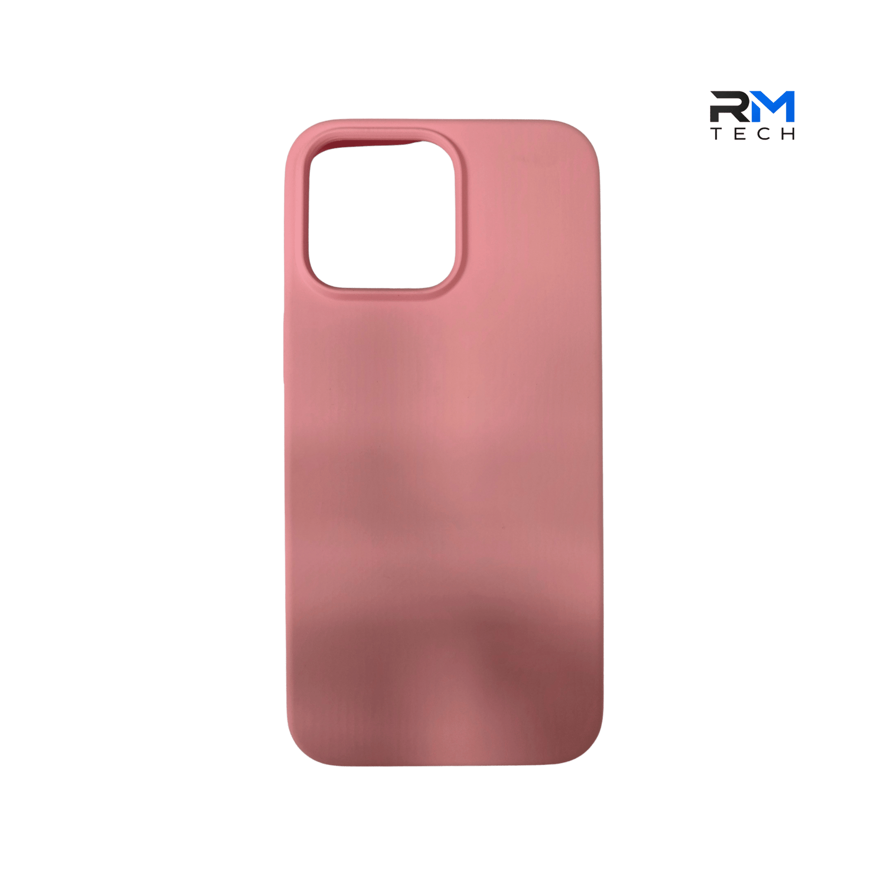 Pink Silicone Protective Case for iPhone 15 Pro Max – Soft Touch Shockproof Cover