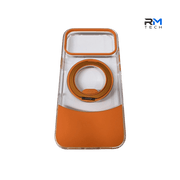 Clear Magnetic Ring Stand Case for iPhone 17 Pro Max – Shockproof Transparent Protective Cover