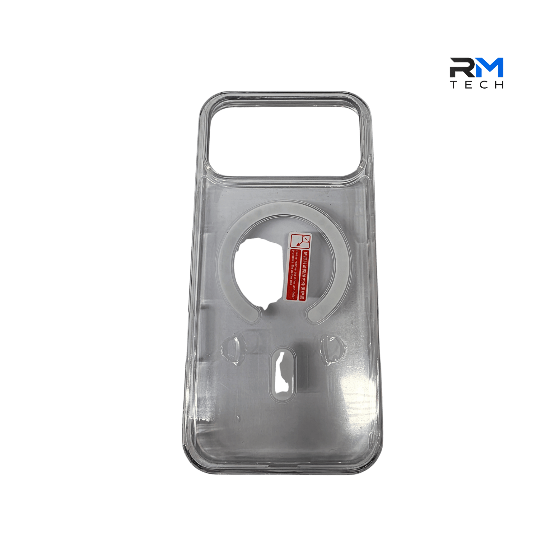 Crystal Clear Magnetic Case for iPhone 17 Pro Max – Slim Shockproof Transparent Protective Cover