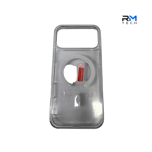Crystal Clear Magnetic Case for iPhone 17 Pro Max – Slim Shockproof Transparent Protective Cover
