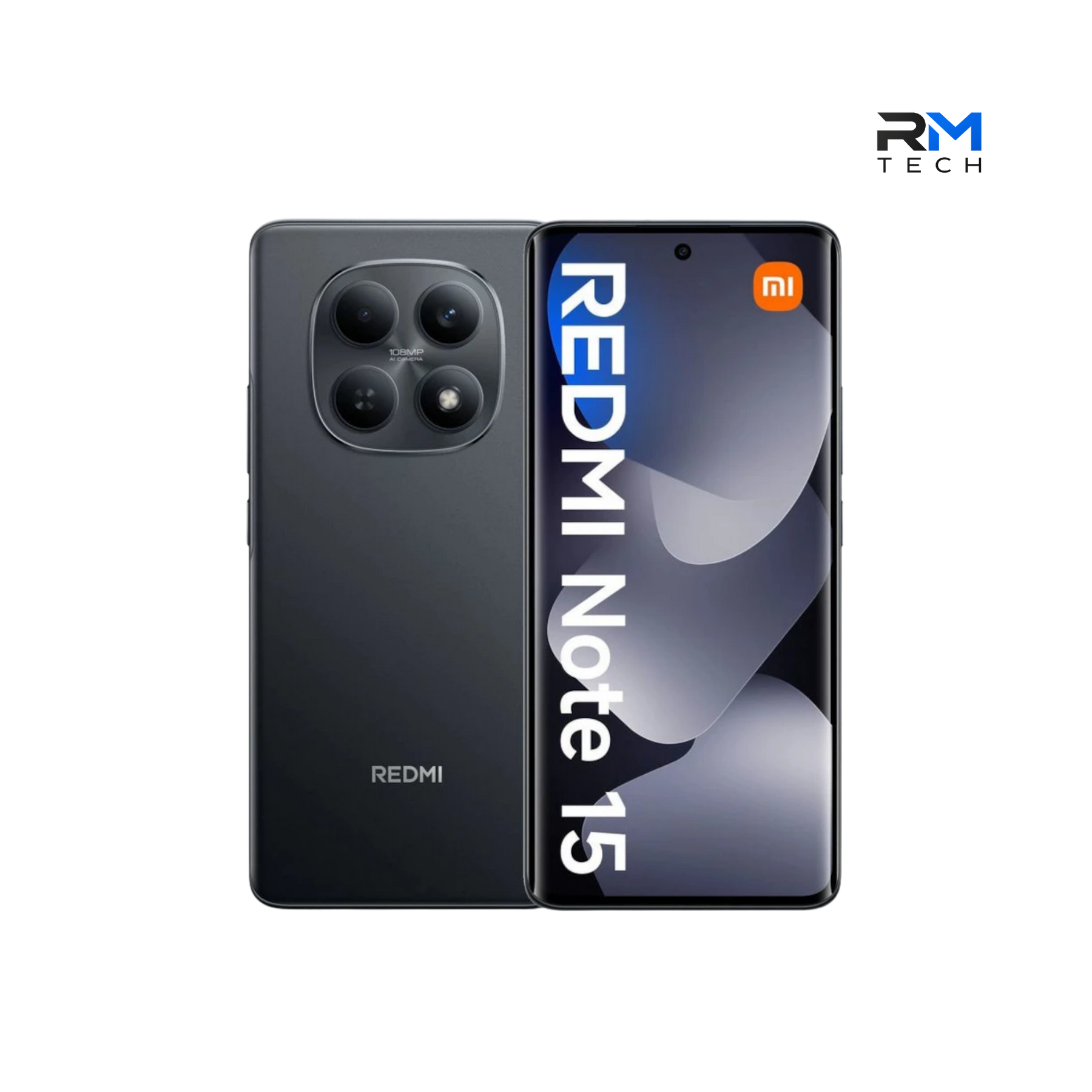 Xiaomi Redmi Note 15 Smartphone – 256GB Storage – 8GB RAM – 5G - Black