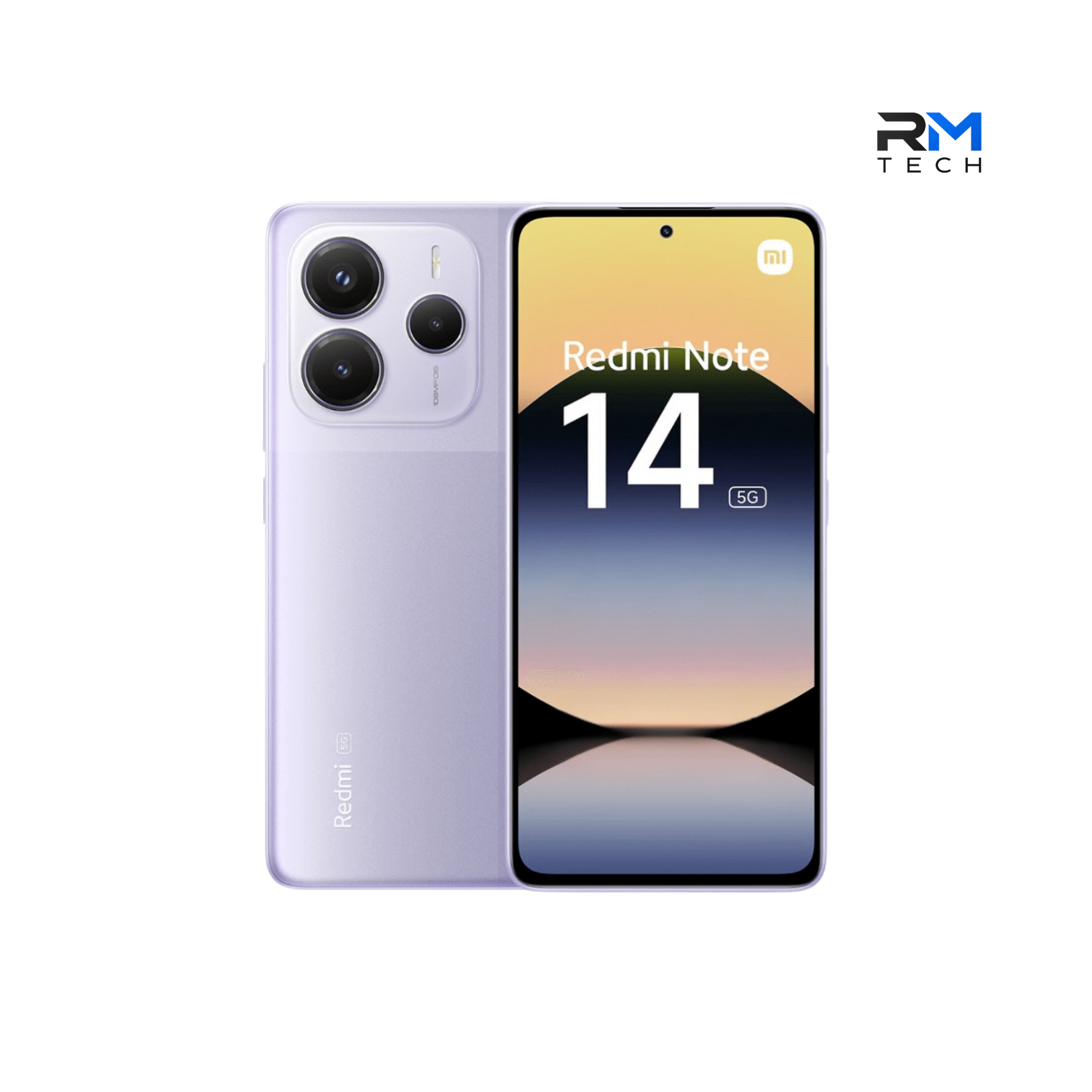 Xiaomi Redmi Note 14 5G Smartphone – 256GB Storage – 8GB RAM – Lavender Purple