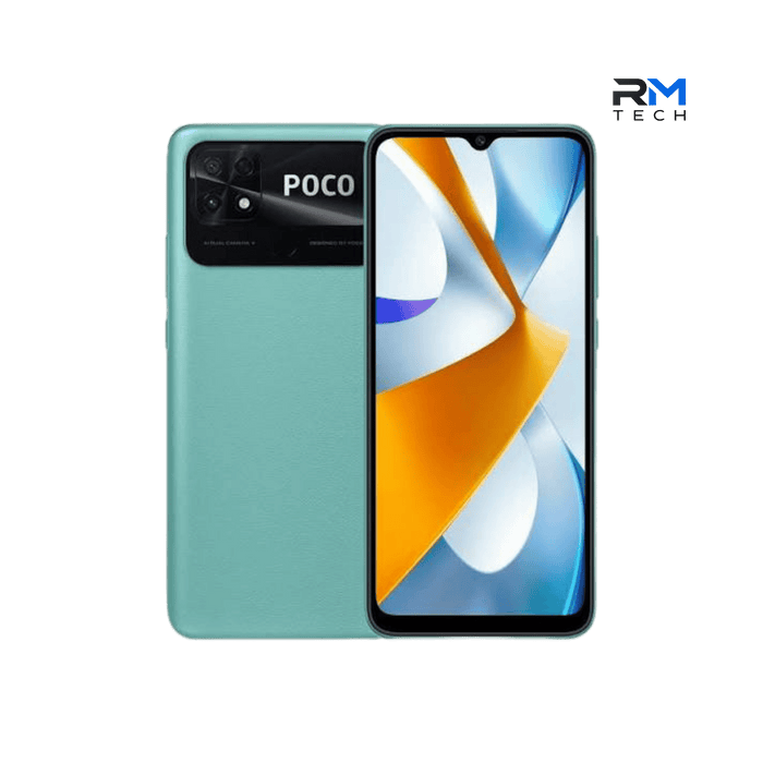 POCO C40 32GB Coral Green – 3GB RAM Smartphone