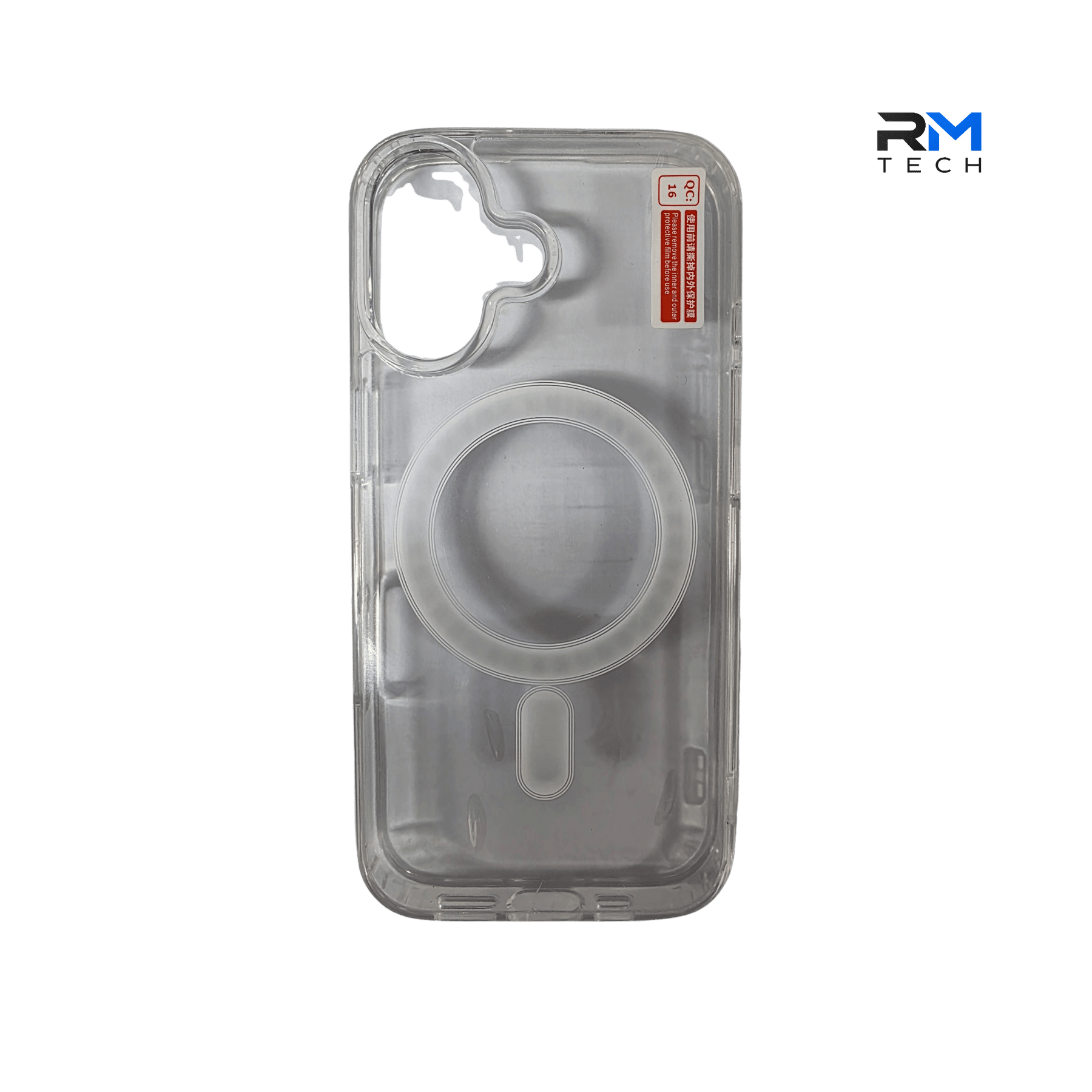 Crystal Clear MagSafe Case for iPhone 17 – Transparent Shockproof Protective Cover