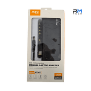 MTK AT967 120W Universal Manual Laptop Charger Adapter with 10 Connectors