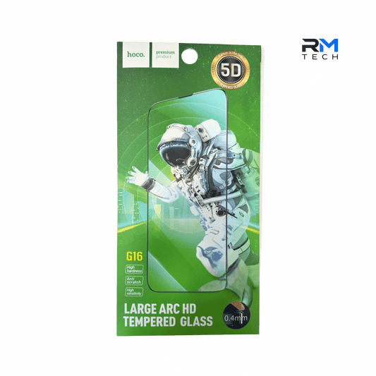 HOCO G16 5D Tempered Glass Screen Protector for iPhone 15 Pro