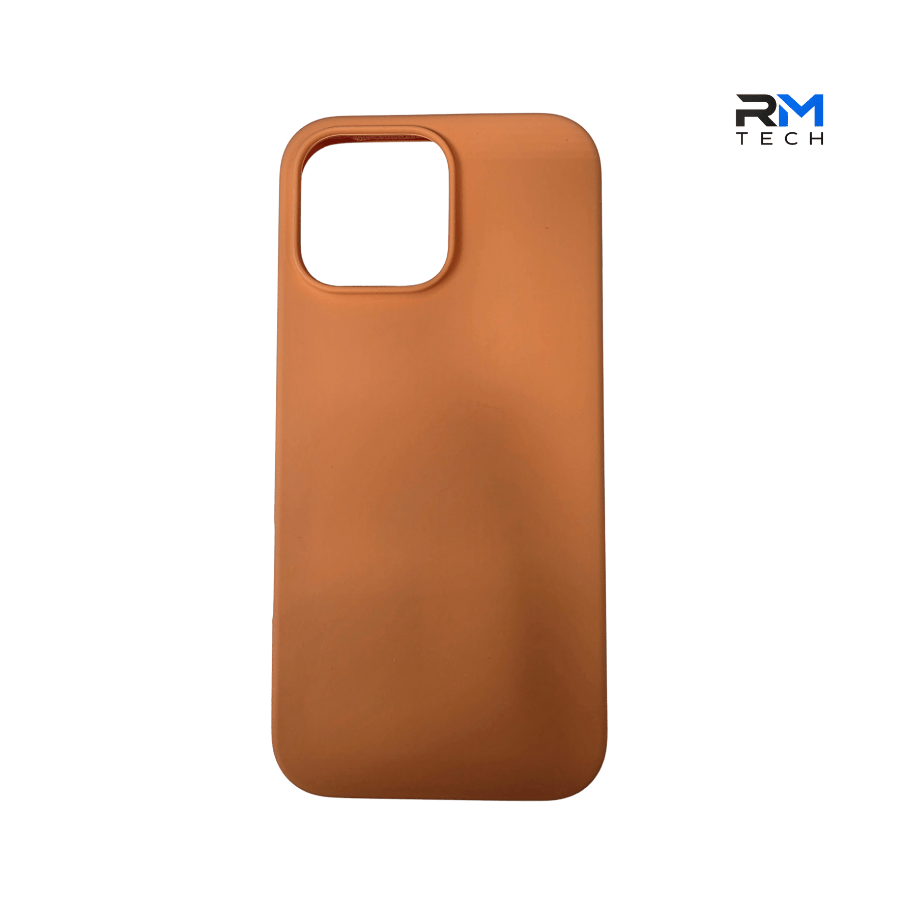 Premium Orange Silicone Case for iPhone 16 Pro Max – Soft Touch Shockproof Protective Cover