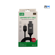 M2-TEC M2-L11 Lightning to HDMI HDTV Cable 2M | 2K HD Screen Mirroring for iPhone & iPad