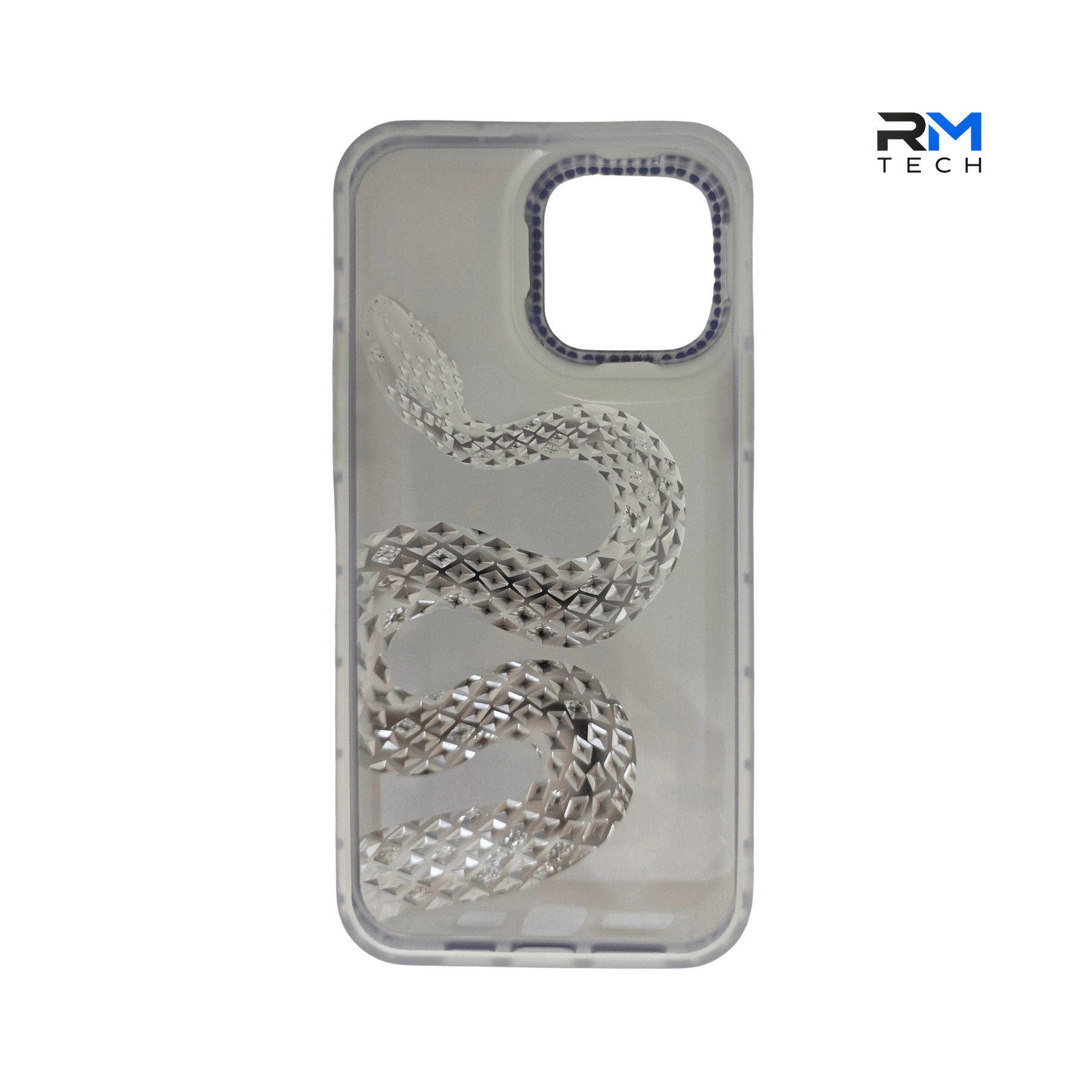 Luxury Crystal Snake Case for iPhone 13 Pro Max – Shockproof Glitter Protective Cover