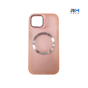 Luxury Frosted MagSafe Case with Metal Camera Stand for iPhone 15