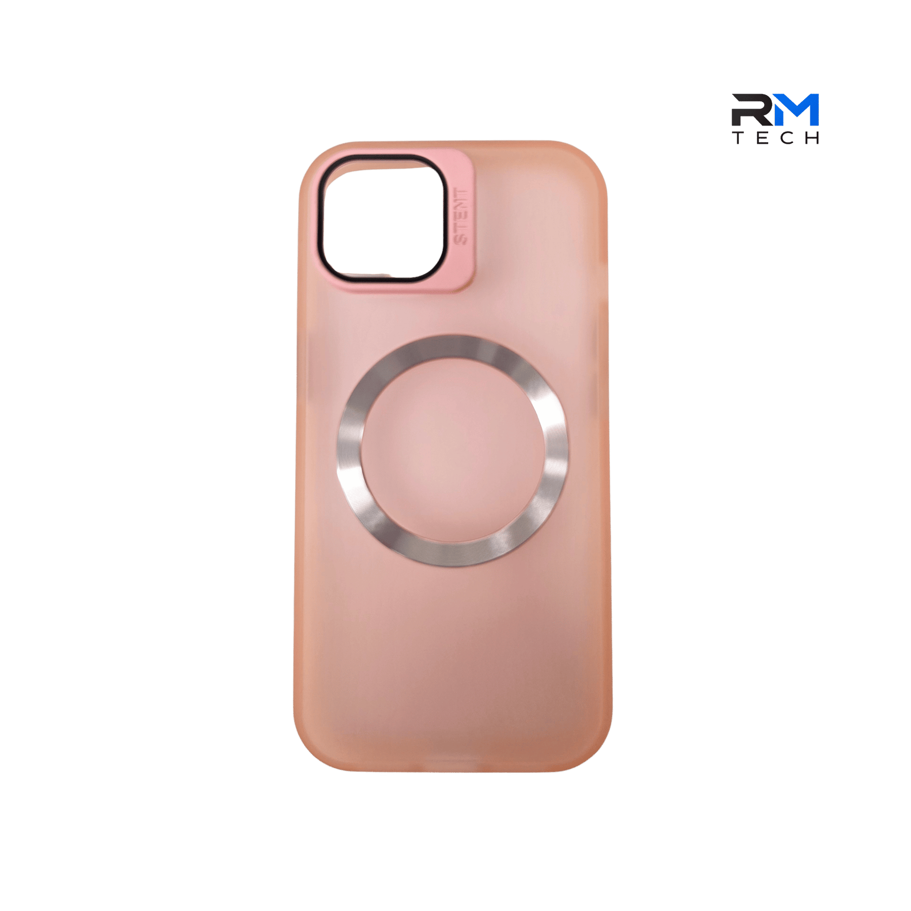Luxury Frosted MagSafe Case with Metal Camera Stand for iPhone 15