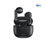 XO X33 True Wireless Bluetooth Earbuds with Charging Case – Bluetooth 5.3 – White / Black