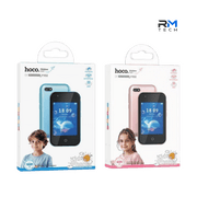 HOCO Y102 Kids Phone – 2.8" 2G Mobile Phone for Children with Camera, Nano SIM & 800mAh Battery – Blue / Pink