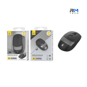 O+ NG6046 Wireless Optical Mouse – 2.4GHz – 4D – Adjustable 800/1200/1600 DPI – Black