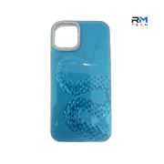 Luxury Snake Pattern Case for iPhone 12 Pro – Crystal Camera Protective Shockproof Cover
