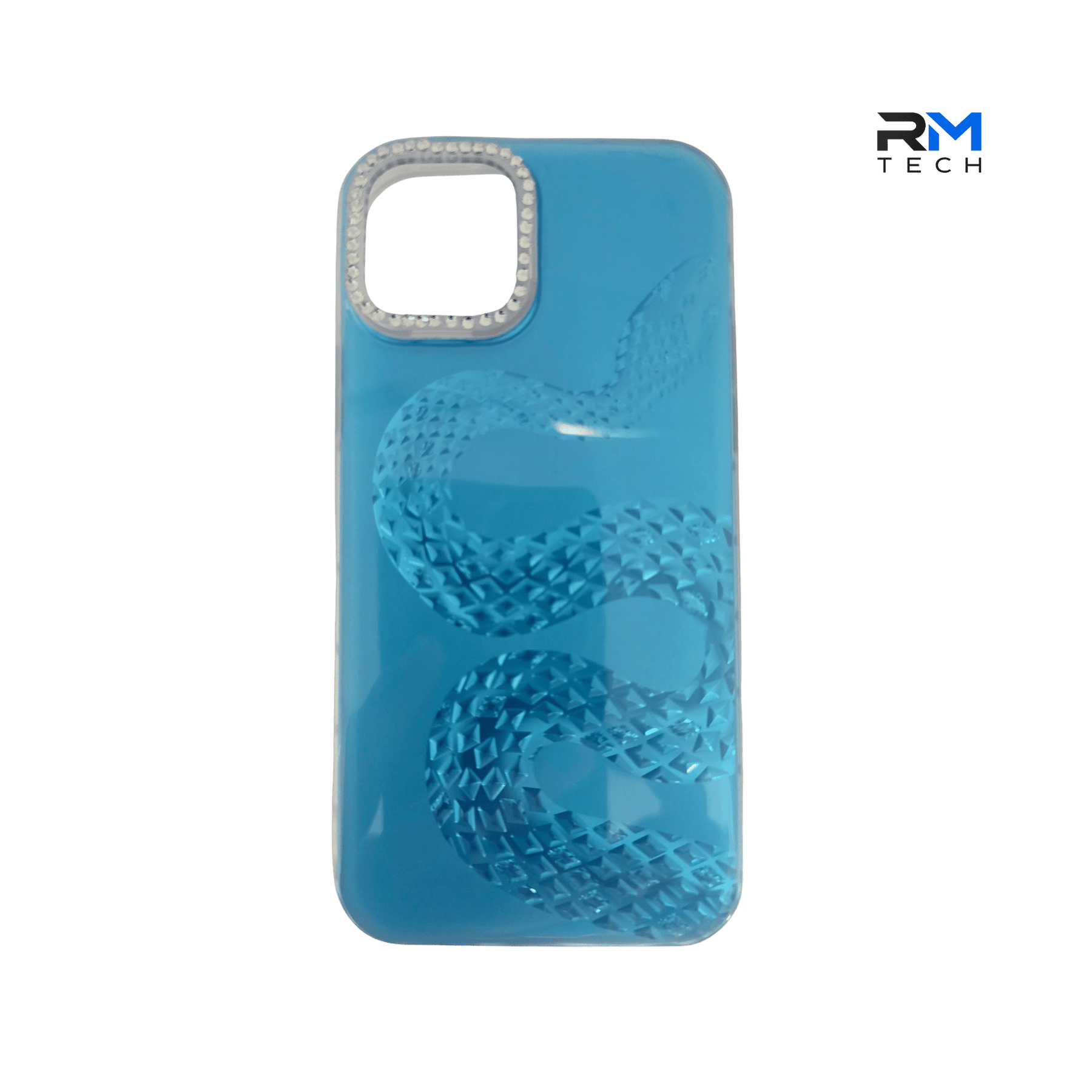 Luxury Snake Pattern Case for iPhone 12 Pro – Crystal Camera Protective Shockproof Cover