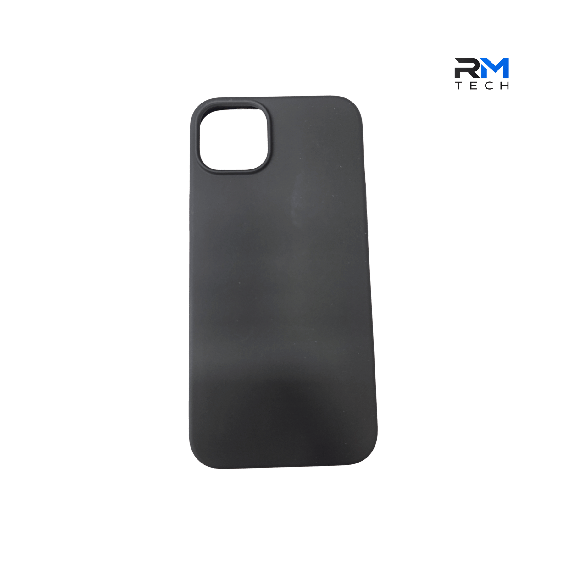Premium Silicone Case for iPhone 15 Plus – Soft Touch Shockproof Protective Cover (Black)