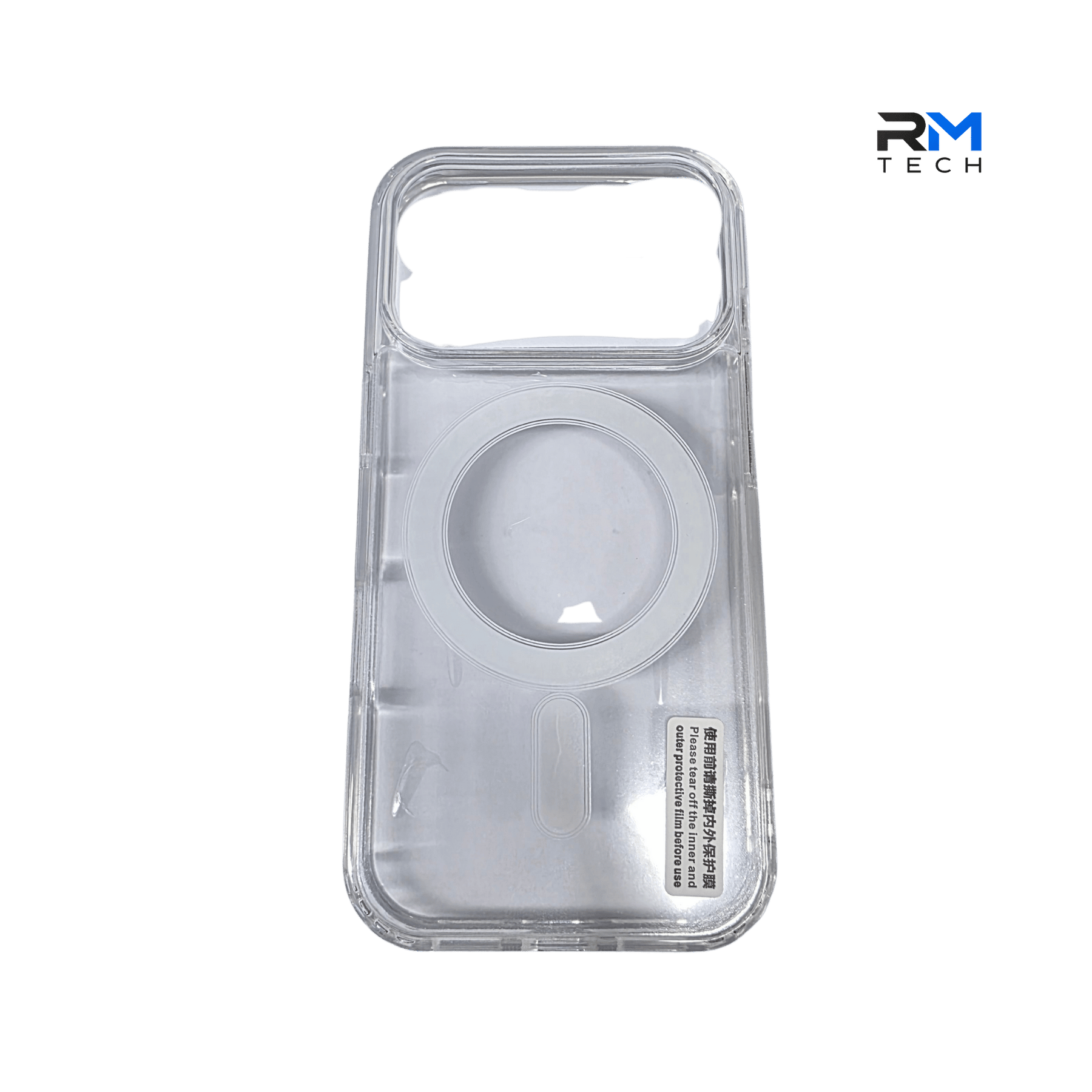 Clear MagSafe Case for iPhone 17 Pro – Transparent Shockproof Magnetic Cover
