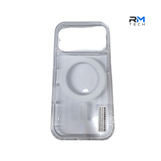 Clear MagSafe Case for iPhone 17 Pro – Transparent Shockproof Magnetic Cover