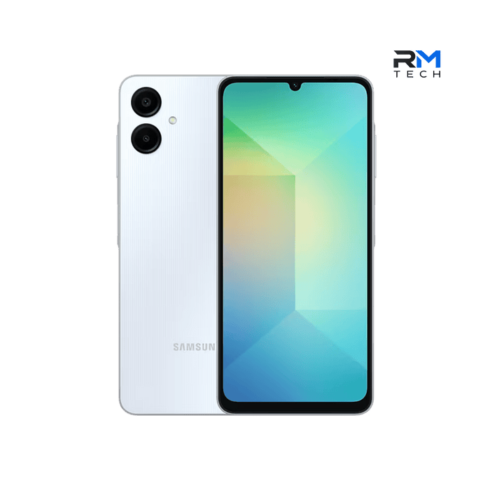 Samsung Galaxy A06 4G 64GB Light Blue – 4GB RAM Smartphone
