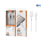 MTK TB1246 USB-A to Lightning Charging & Data Cable – 2A, 2M – White
