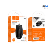 HOCO GM50 Comfortable Grip USB Wired Optical Mouse – High Precision – Black