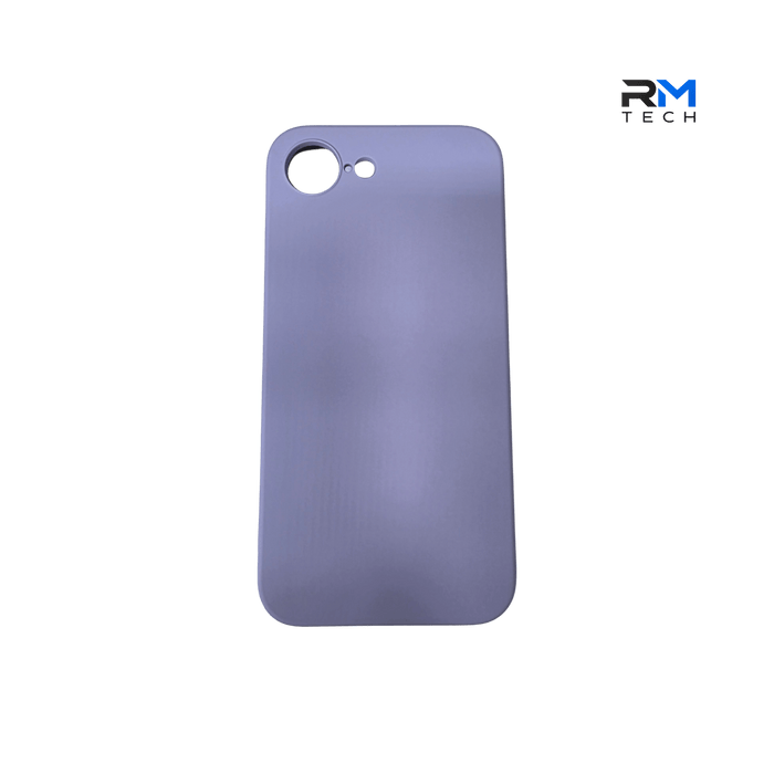 Purple Silicone Case for iPhone 16e – Soft Shockproof Protective Cover