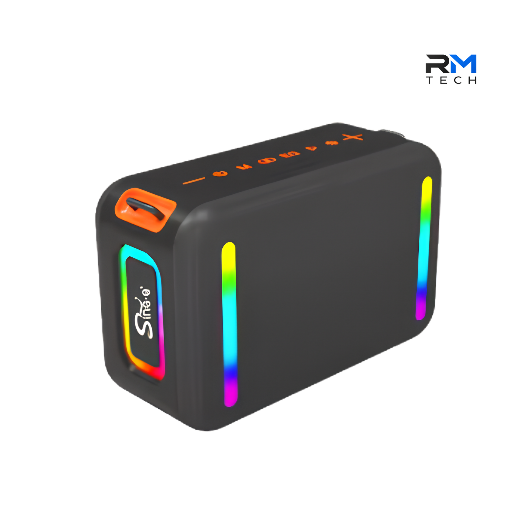 SING-E ZQS P100 Portable Bluetooth Party Speaker with RGB Lights – Black