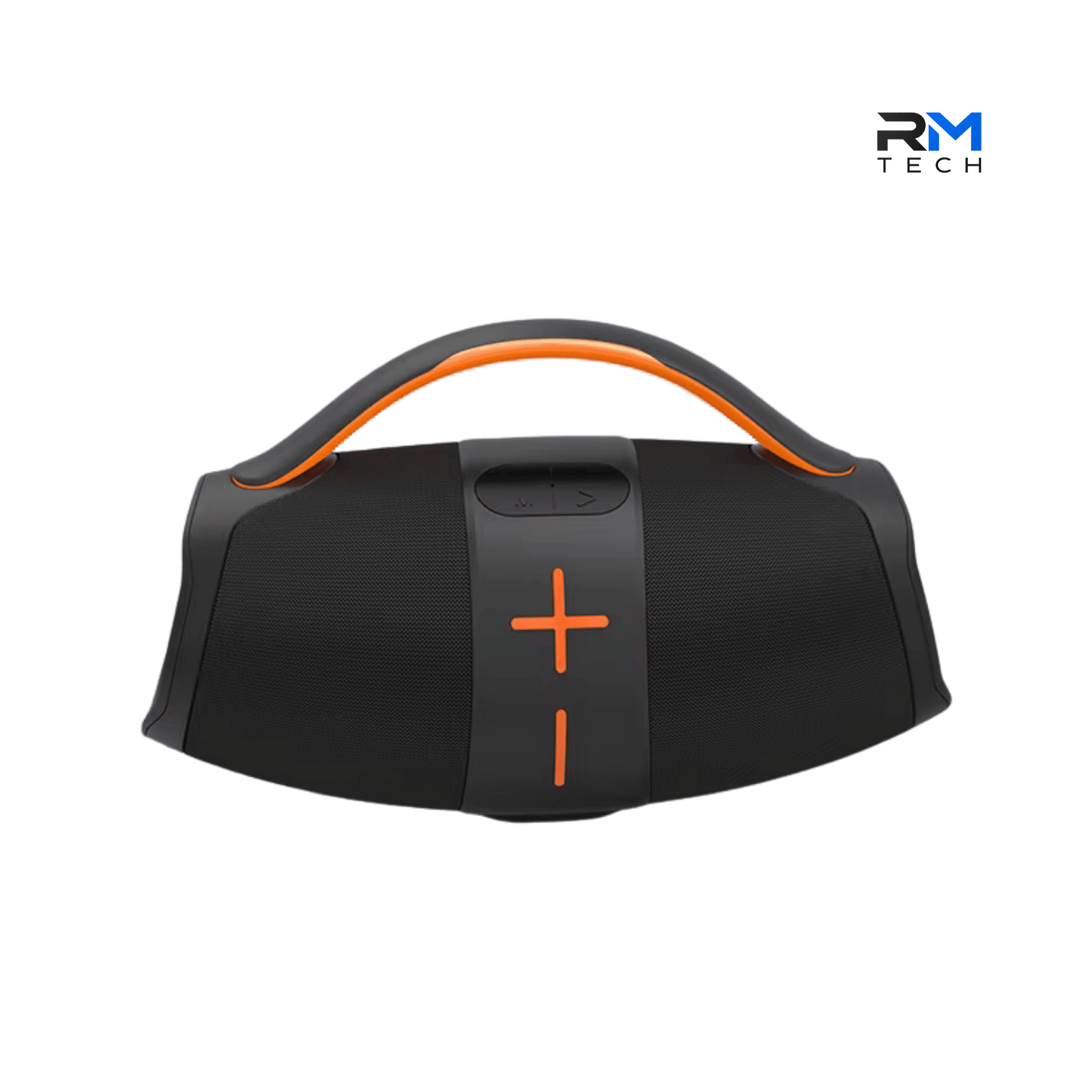 SING-E ZQS P50 Portable Bluetooth Party Speaker – 40W Wireless Stereo Speaker with RGB Lights – Black & Orange