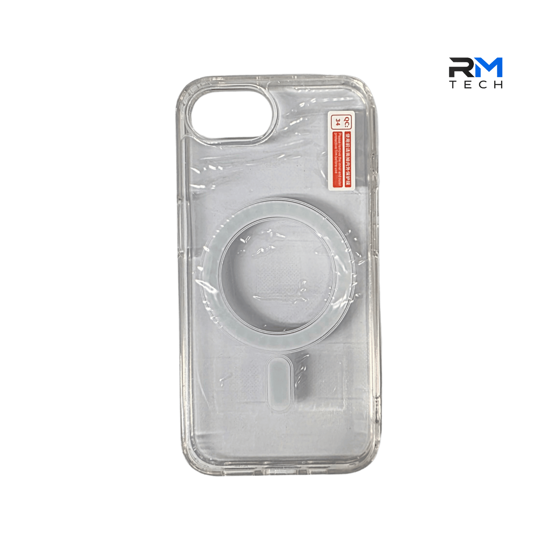 Crystal Clear MagSafe Case for iPhone 16e – Transparent Magnetic Shockproof Cover