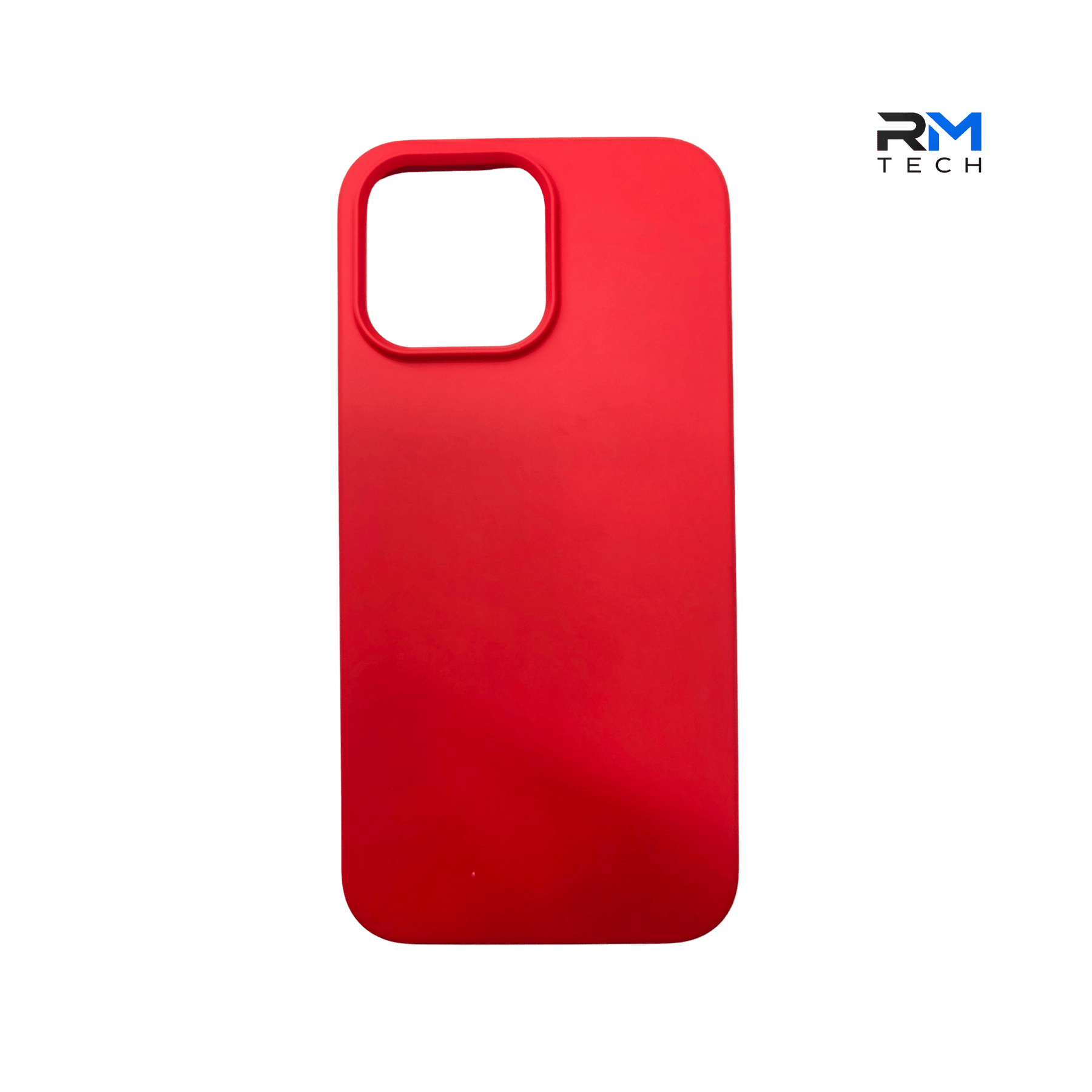 Premium Silicone Case for iPhone 14 Pro Max – Soft Touch Protective Cover (Red)