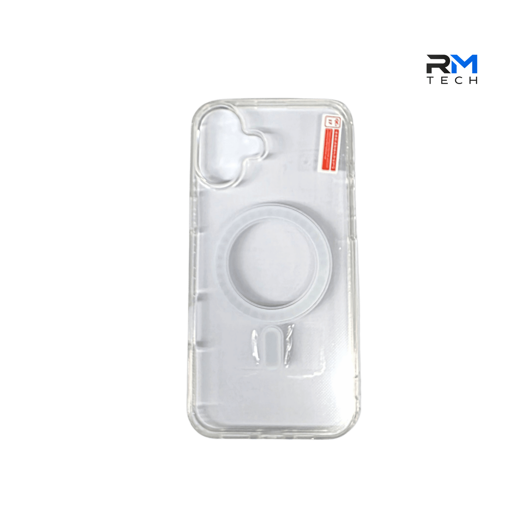 Clear MagSafe Case for iPhone 16 Plus – Transparent Shockproof Magnetic Cover
