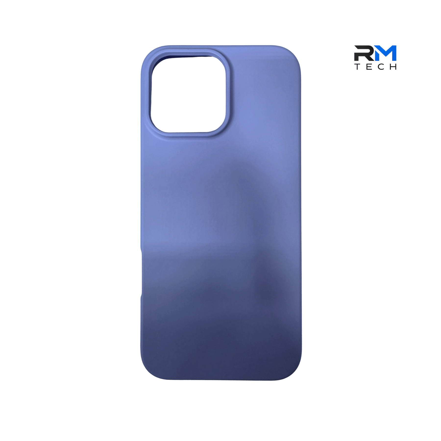Silicone Soft Touch Case for iPhone 16 Pro – Premium Slim Protective Cover (Blue)