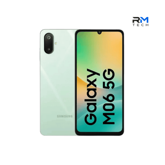 Samsung Galaxy M06 5G 128GB Sage Green – 4GB RAM Smartphone