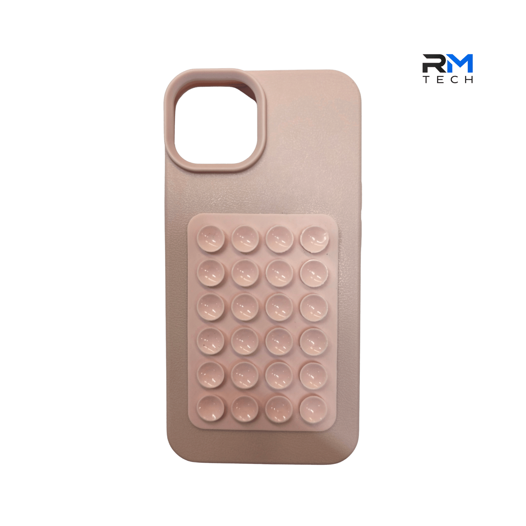 Silicone Suction Grip Case for iPhone 13 & iPhone 14 – Soft Touch Protective Cover