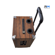 Sing-e JQS911S Vintage Bluetooth Karaoke Speaker with USB, TF Card & Wireless Audio